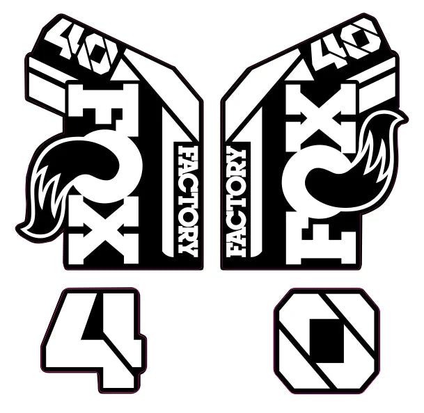 Fox 40 decals